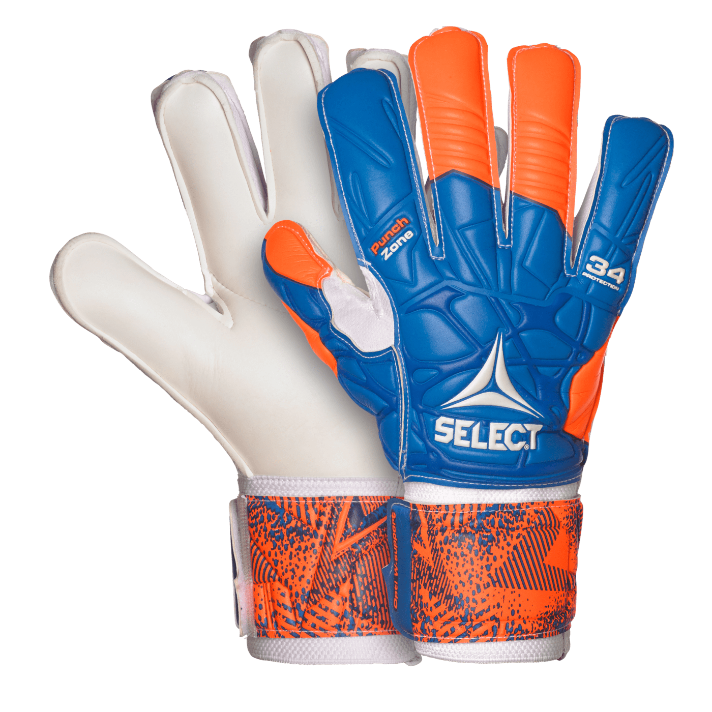 500046_orange_Goalkeeper_gloves_34_Protection_blue_white