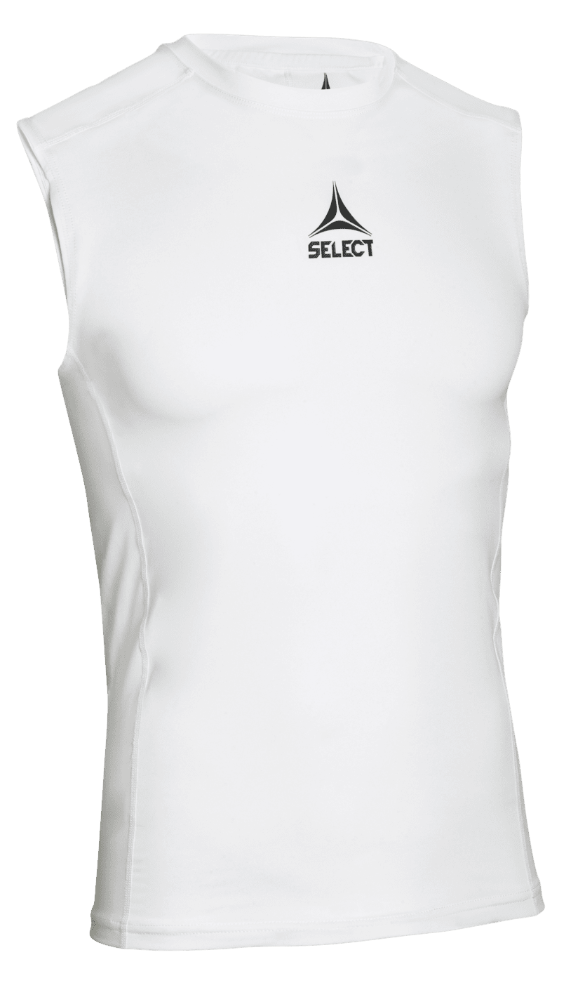 660000_White_Tank_top_Baselayer_light compression_Front